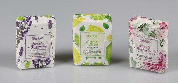 SAPONE VEGETALE EXTRA FINE COLLEZIONE di FRAGRANZE da 125g