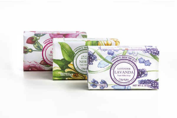 SOAVE BOUQUET Sapone vegetale da 175g