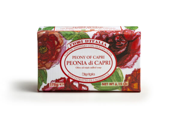FIORI D'ITALIA Sapone vegetale da 175g