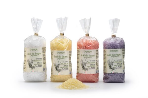SALI DA BAGNO ITERITALIA con Succo di ALOE VERA BIO